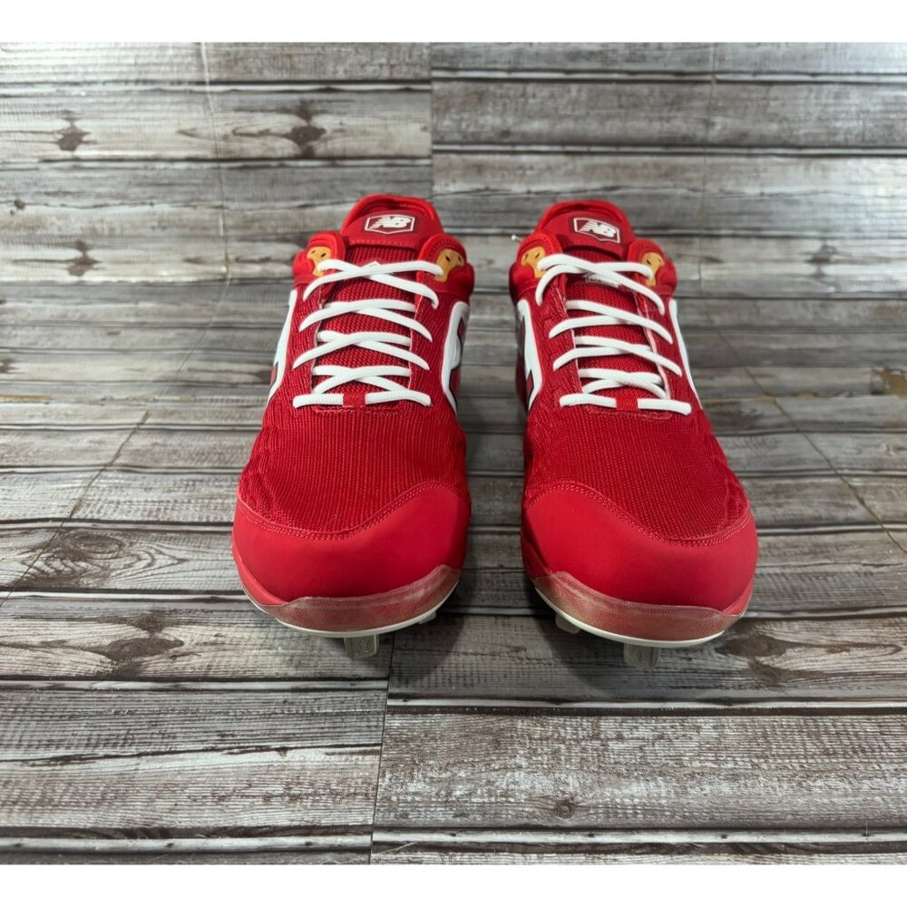 New Balance Baseball Cleats L3000TR4 size 17 D color red Brand New - Picture 4 of 13